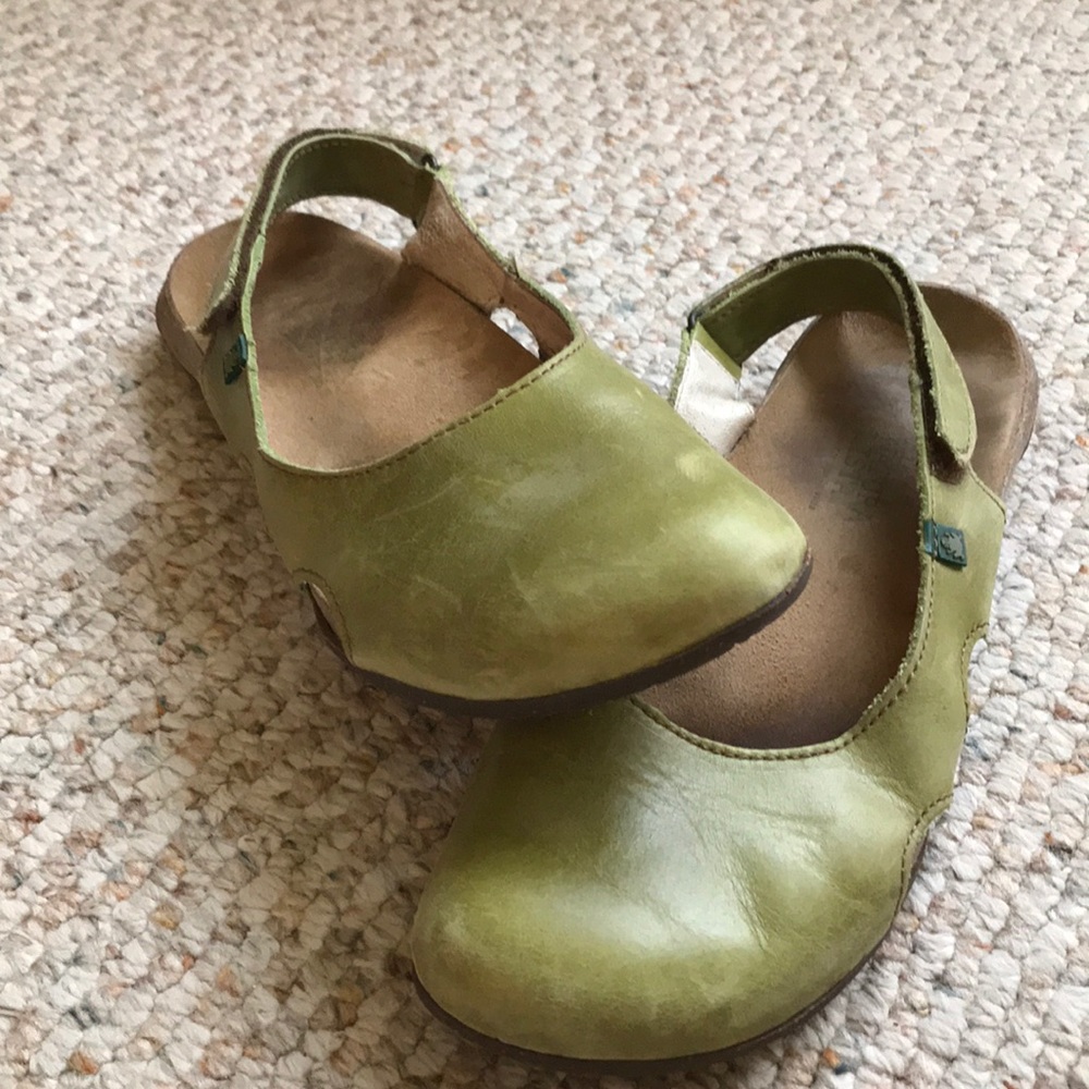 Green El Natura Lista flat slings